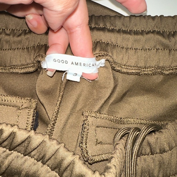 Good American straight pull on pants Sz L #T2 - Picture 3 of 4